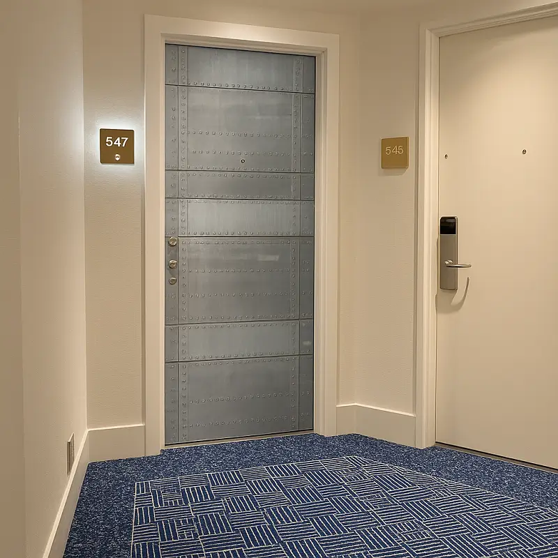 Aluminium-Door-Wrapping Aluminium Door Wrapping - Image 1